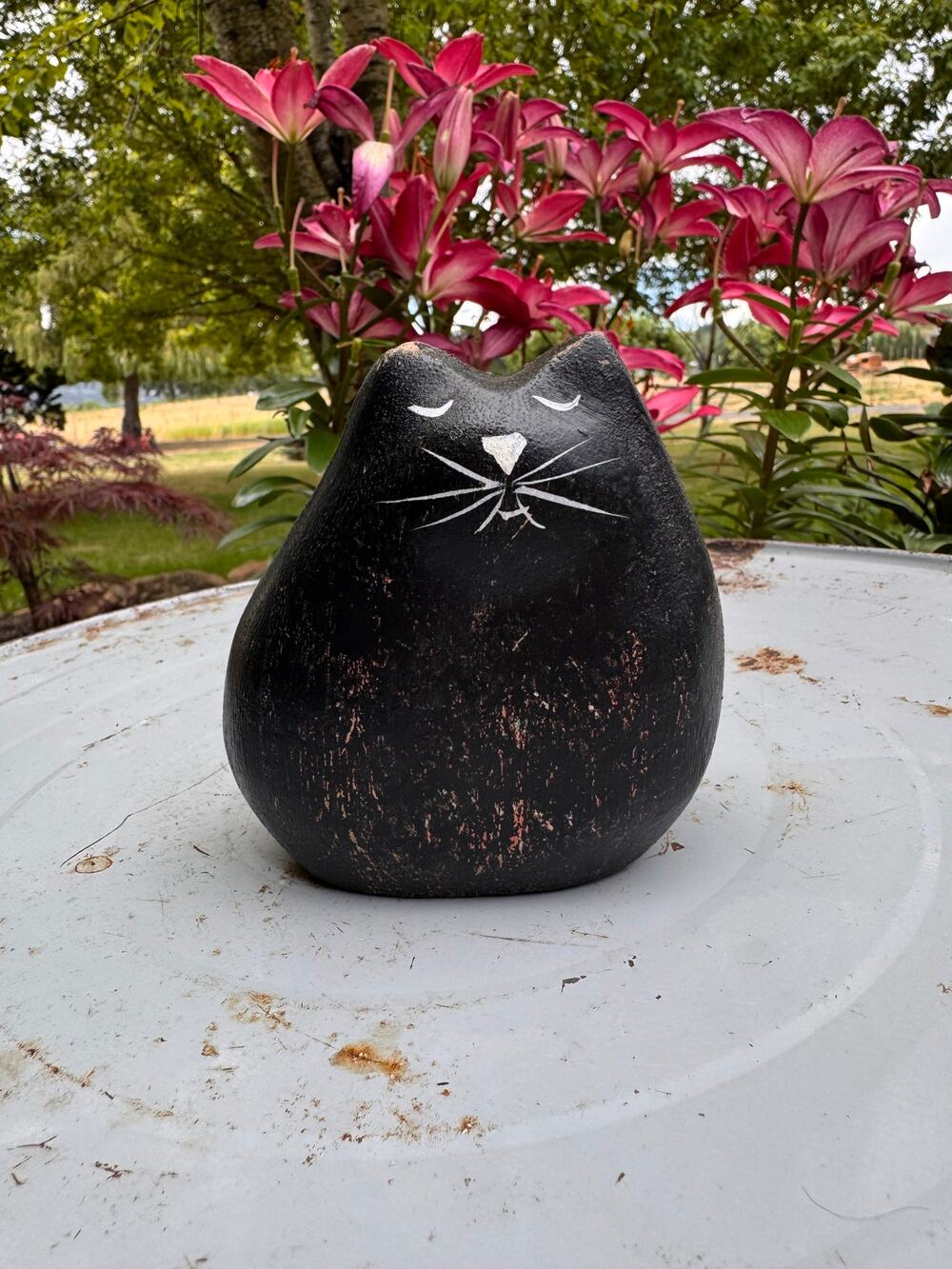 Wood Black Cat Small Black Cat Home Decor Cute Cats Halloween Cats Kitten